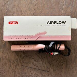 TYMO Airflow Curling Iron Hair Straightener 2 in 1